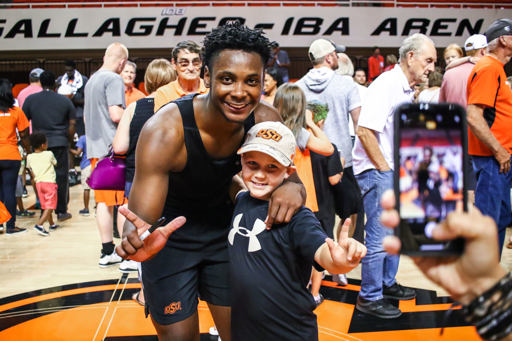 Oklahoma State's open basketball practice